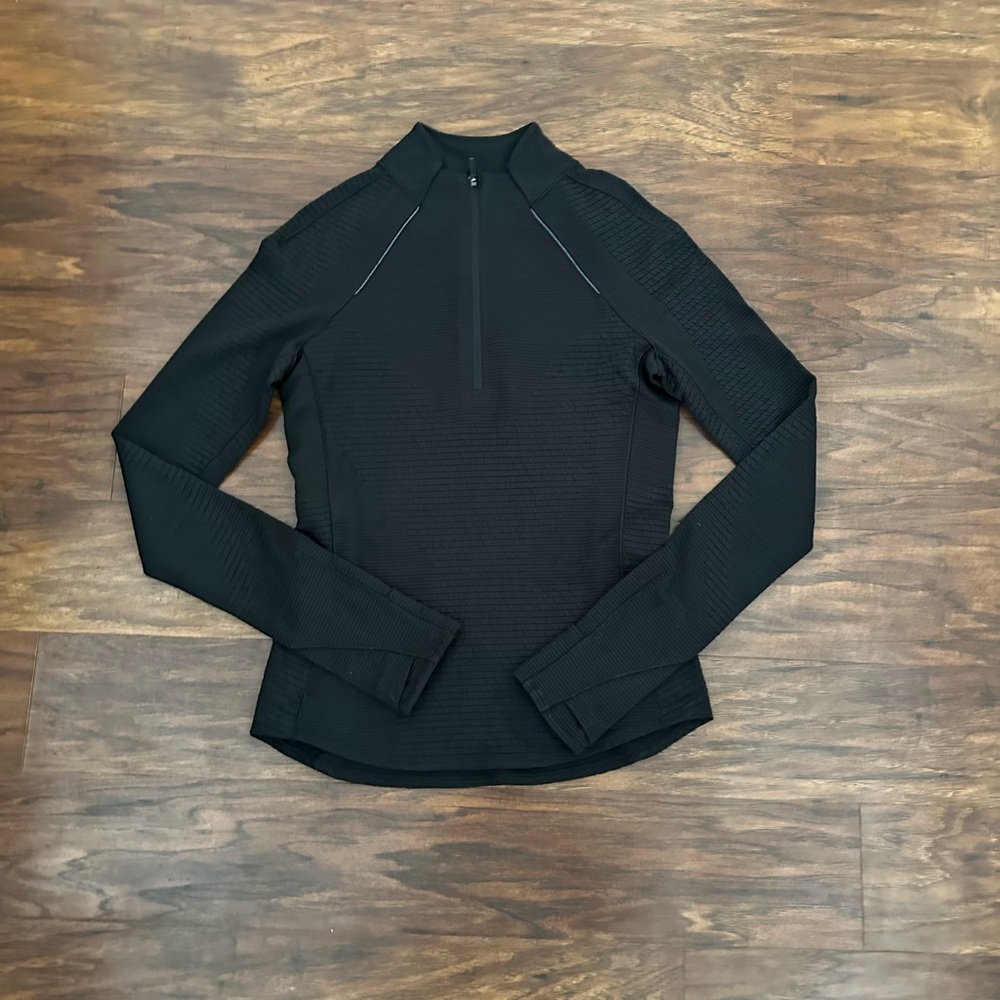 lululemon athletica Black Fitted quarter zip
